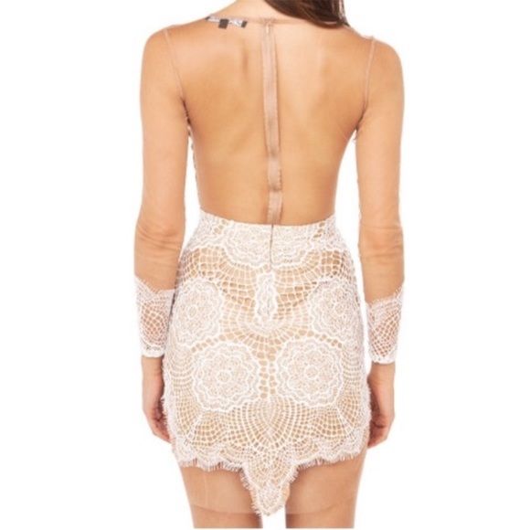 For Love and Lemons Antigua White Mini Dress - Picture 2 of 4